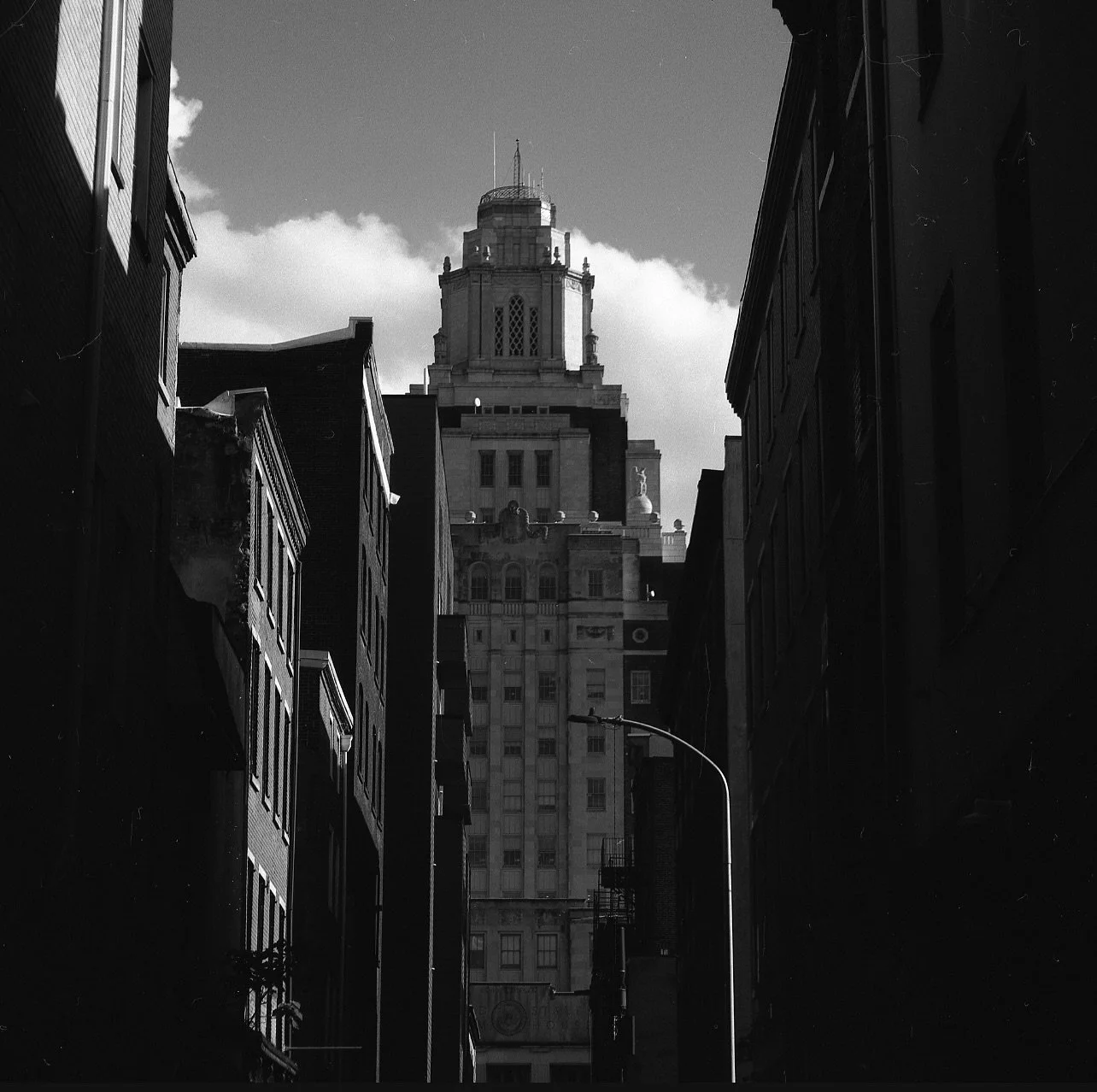 I&rsquo;m going to attempt this shot in the morning next time, because I think the sun will light it up more favorably for the contrast filter effect I&rsquo;m after.

📷 Mamiya C220, 135mm 4.5
🎞 Kentmere Pan 100, Yellow Contrast Filter
