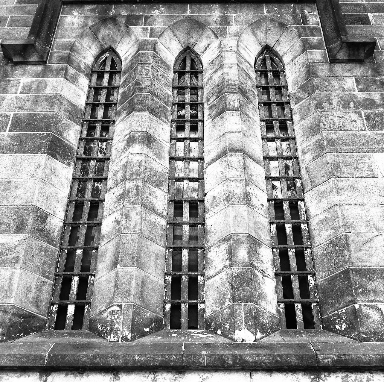 You can see history etched into the walls of this fascinating structure.

📷 Mamiya C220, 80mm 2.8
🎞 Kentmere Pan 100
