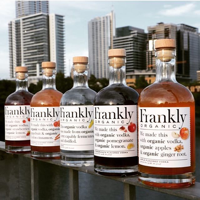 @franklyorganicvodka tasting today from 5p-8p. Made locally in Austin, Texas, with all organic fruit, gluten free and non-gmo ingredients. -
-
-
-
#frankly #vodka #cocktails #grapefruit #strawberry #austin #texas #atx #liquor #wine #beer #organic #glutenfree #fruit