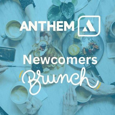 New to Anthem? Welcome! 
We would love to invite you to join us for our newcomers brunch following the service on Sunday, June 29th. 

This is a great time to meet our pastors, ask questions and find out all the ways you can be involved in our commun