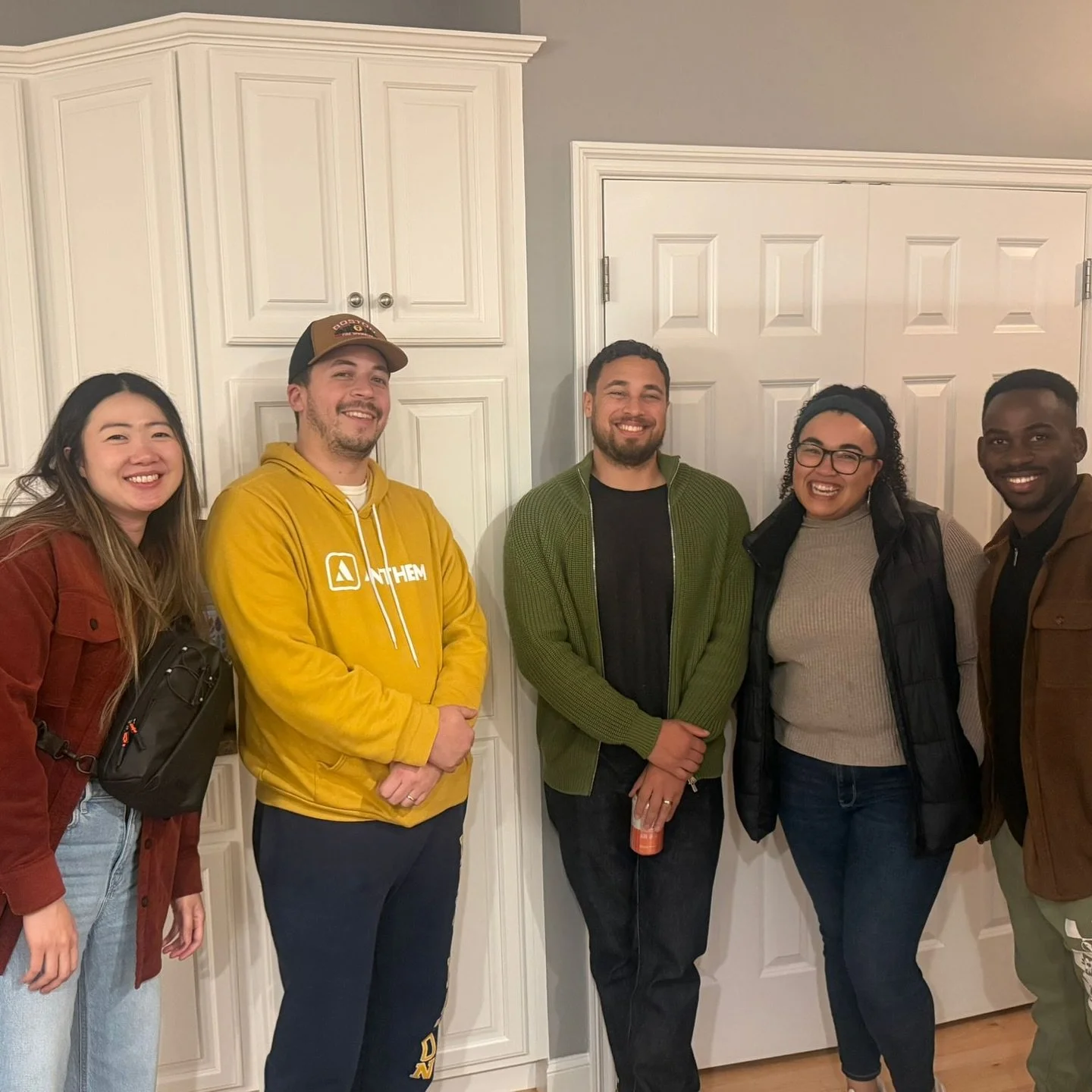 The Millennials Small Group is back in action π We kicked off the fall diving into the book of James—and had such a good discussion we only made it to verse 8 before time was up! 
This is what community looks like: honest conversations, share