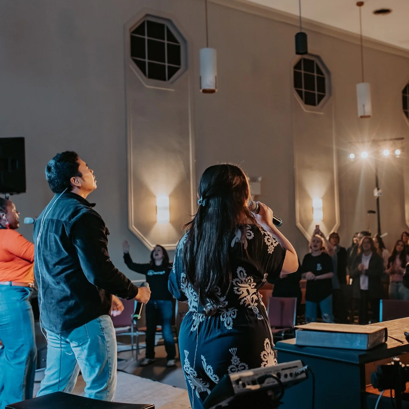 There&rsquo;s nothing like starting your week centered, grounded, and reminded of who God is.

Whether you&rsquo;re feeling joyful, weary, overwhelmed, or hopeful&hellip; you belong here. 

We've created a space for you to slow down, lift your eyes, 