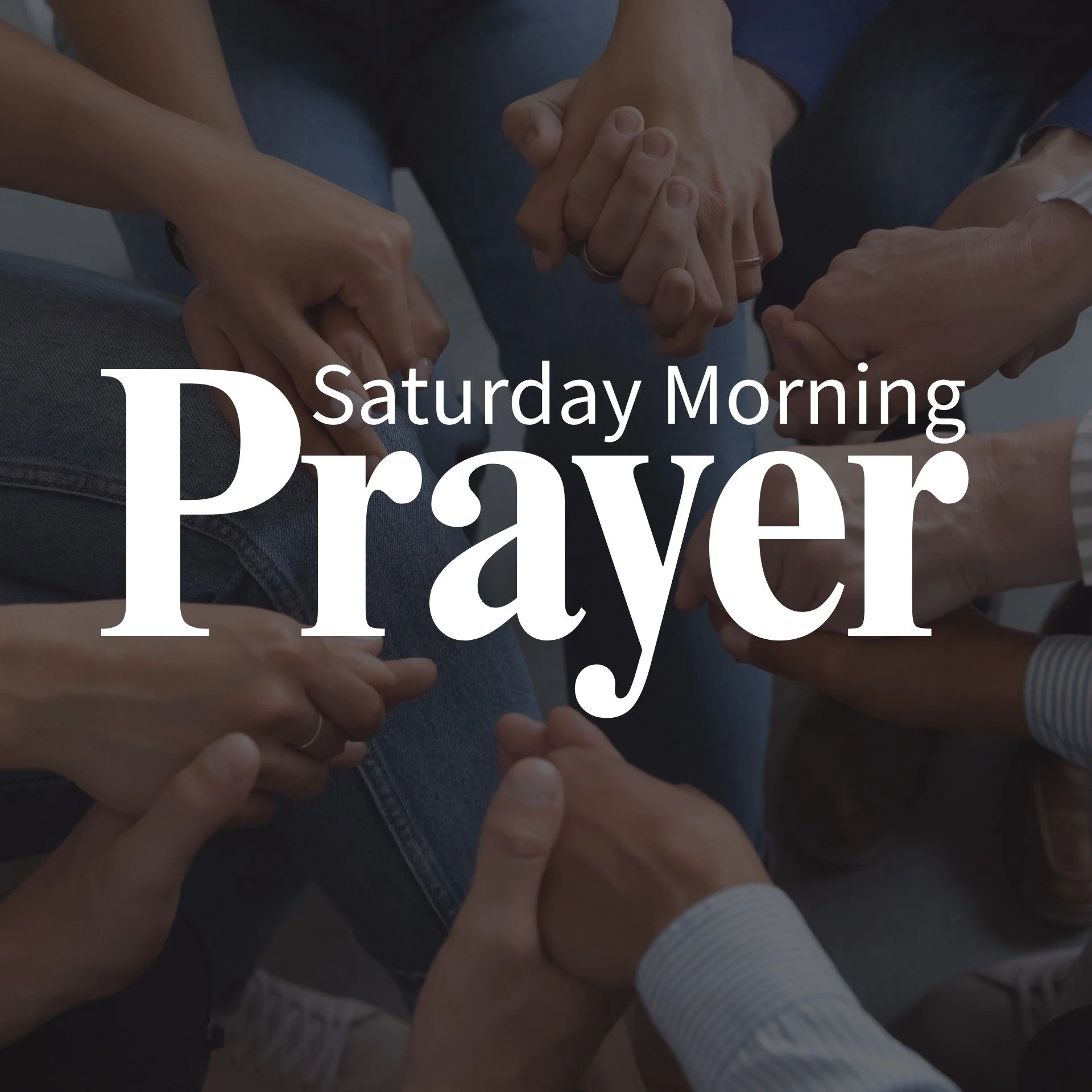 A new year means fresh mercy, new rhythms, and space to meet with Jesus. 💛

This January, we&rsquo;re setting aside Saturday mornings from 9&ndash;10am to gather at the church and pray for our city, our church family, our homes, and the year ahead.
