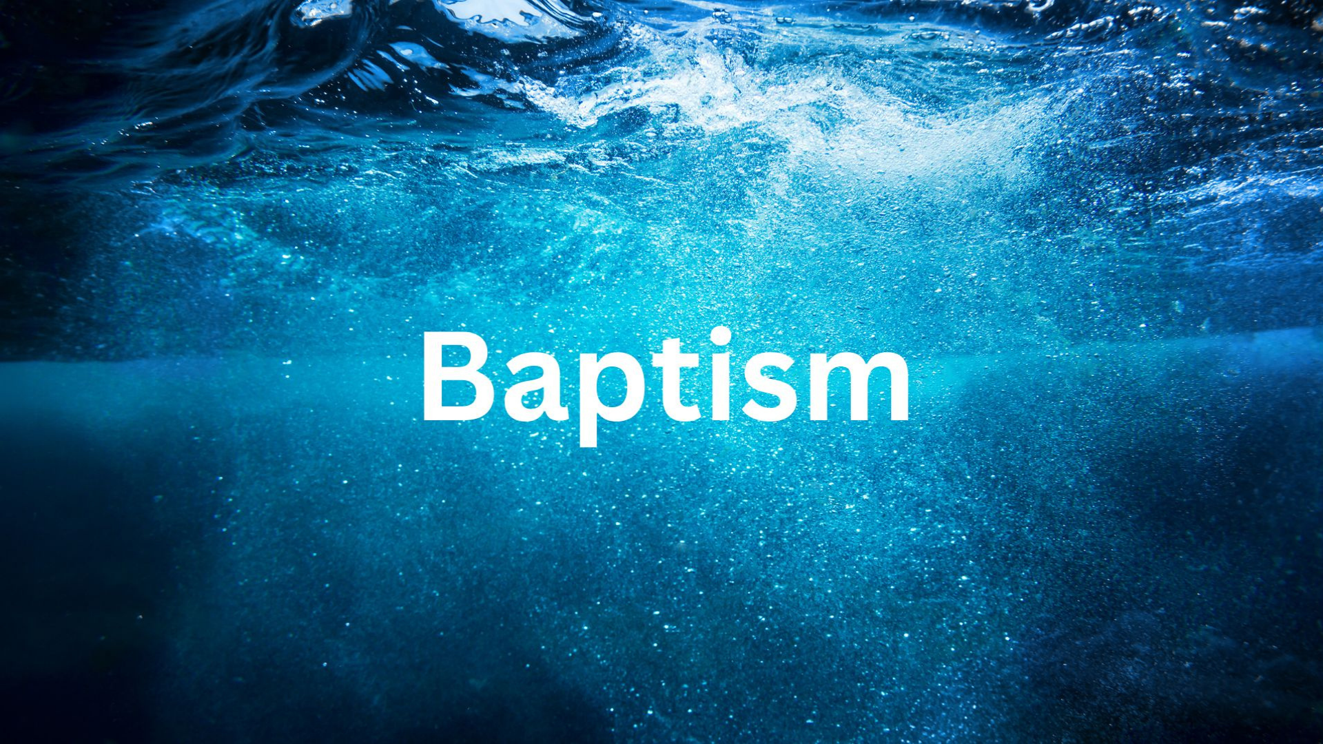 Baptisms
