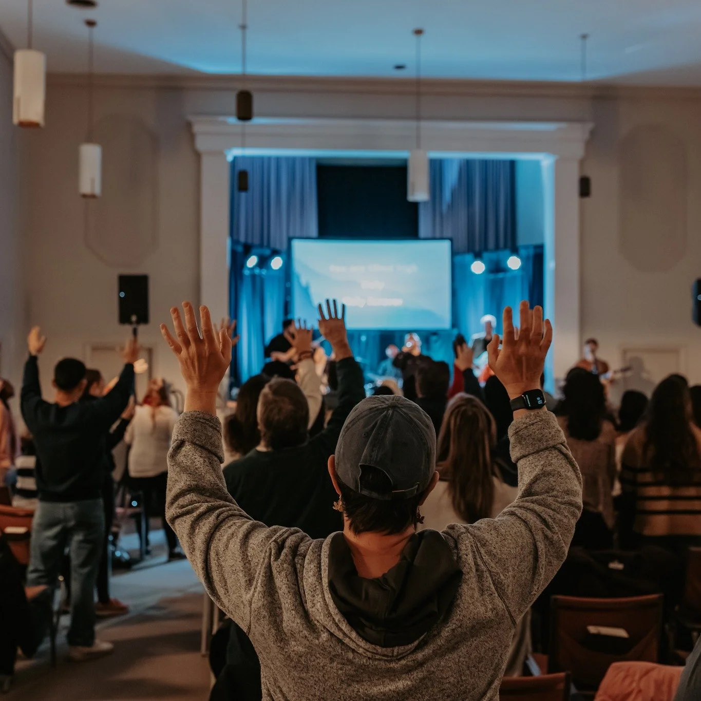 No matter where Sunday finds you &mdash; we don't want you to miss it. 🤍

Traveling this weekend? Under the weather? Little ones making it hard to get out the door? We've got you.
Every single Sunday at 9am we go live so you can worship with us from