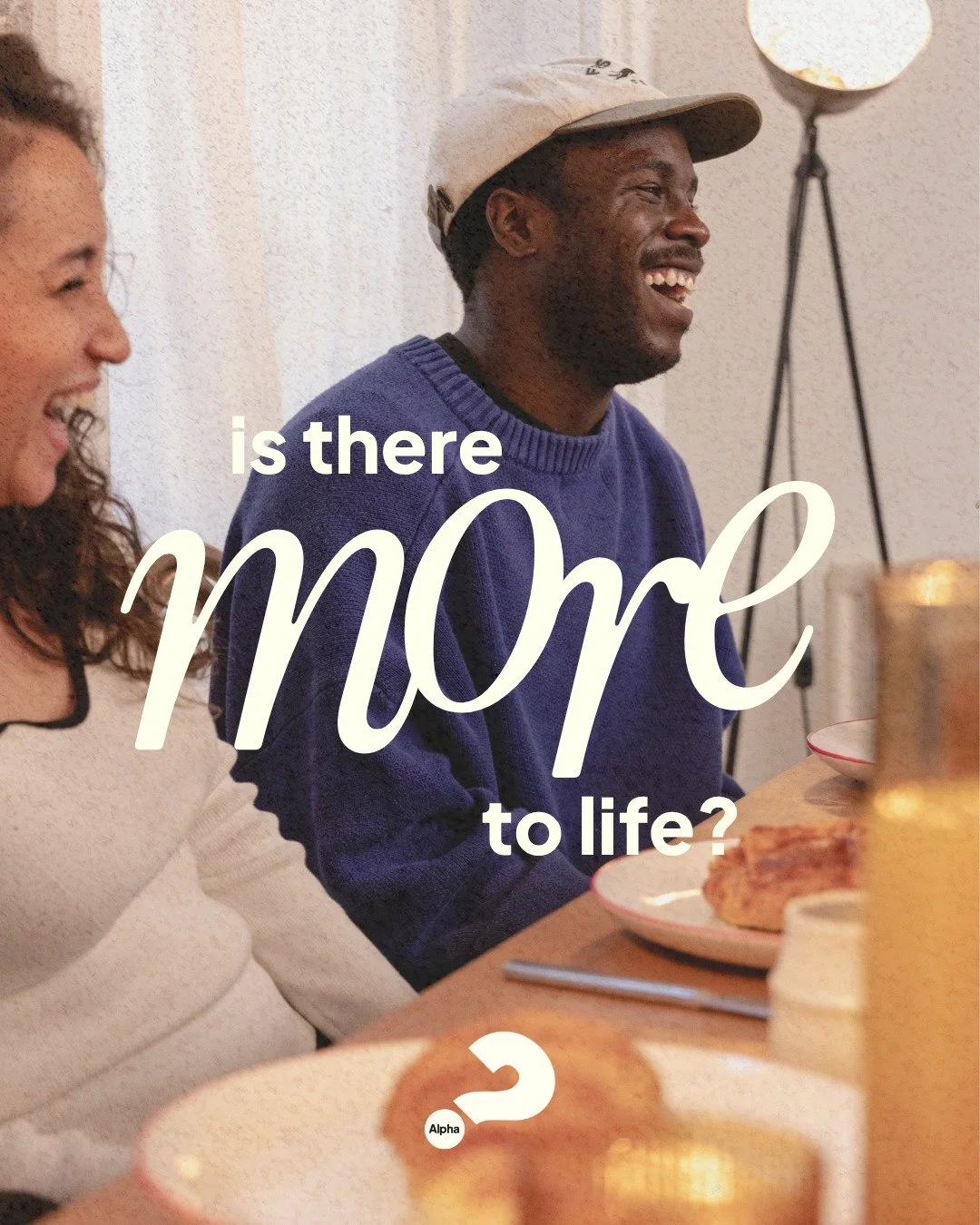 Alpha is happening every Monday this fall and there is still plenty of room at the table for YOU!

Every week we share a meal together, watch a short film exploring one of the big questions of life and faith, and then have real honest conversation ov