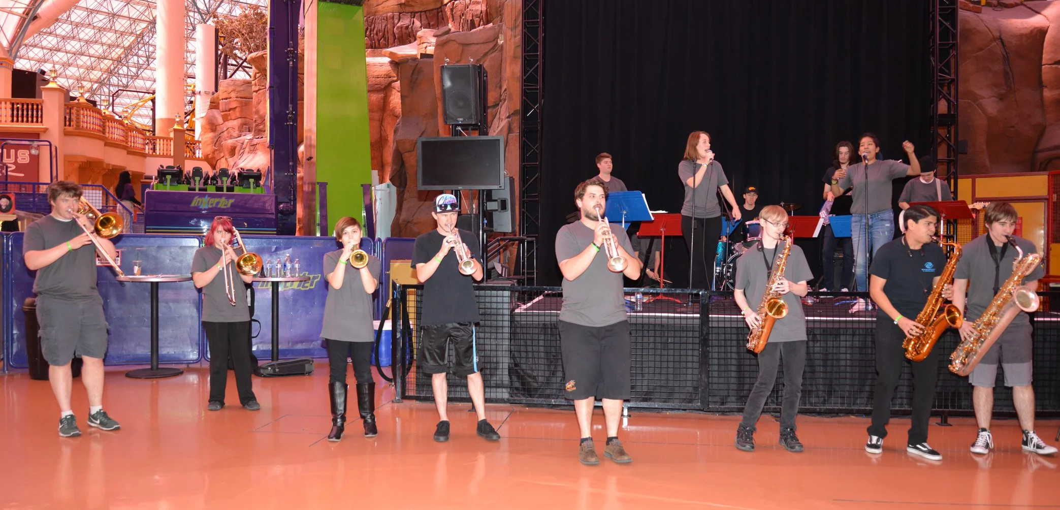 Heatwave Tour 2018 - performing in the Adventuredome at Circus Circus, Las Vegas, NV.