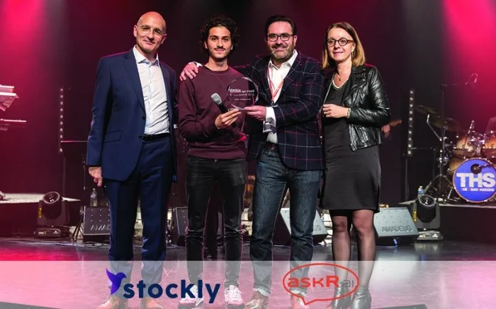 Lauréats 2018 - askR.ai décroche le prix de la Jeune Pousse des ICC StartUp Awards à l’EDHEC !