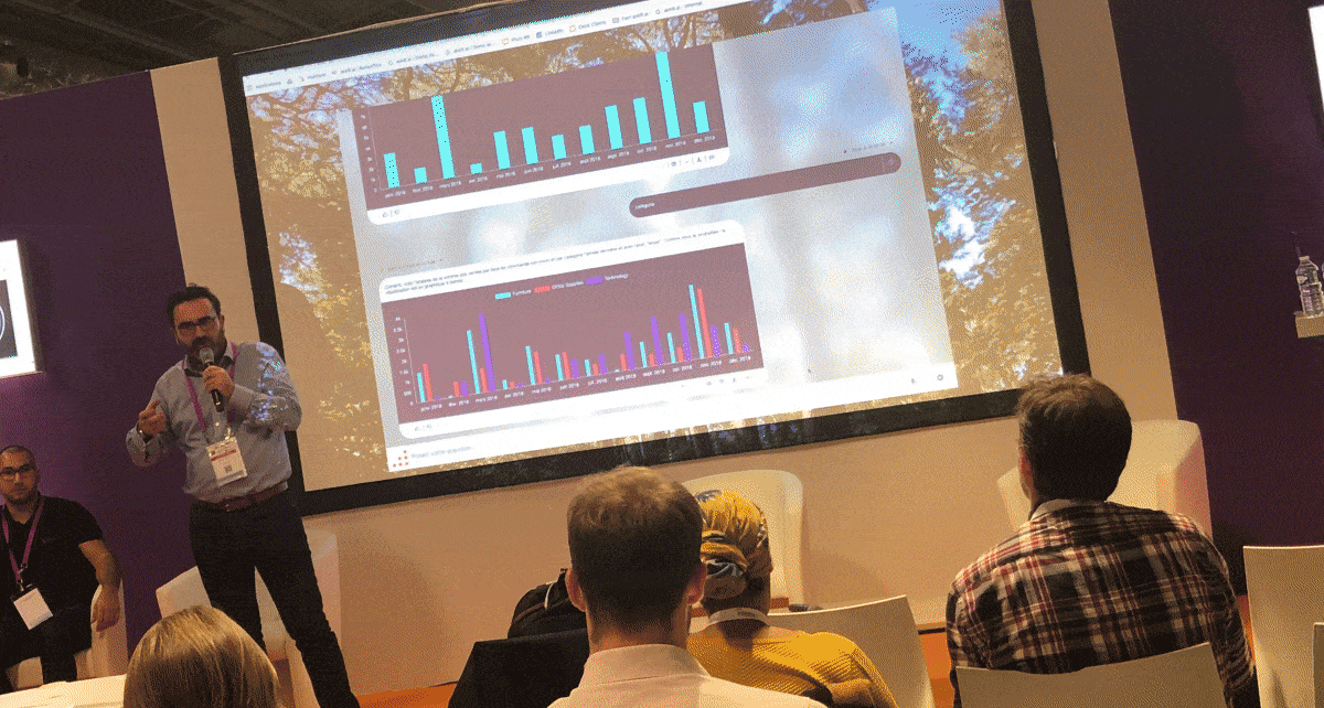 Salons Solutions - Big Data : donner envie aux métiers d’aller plus loin avec leurs données.