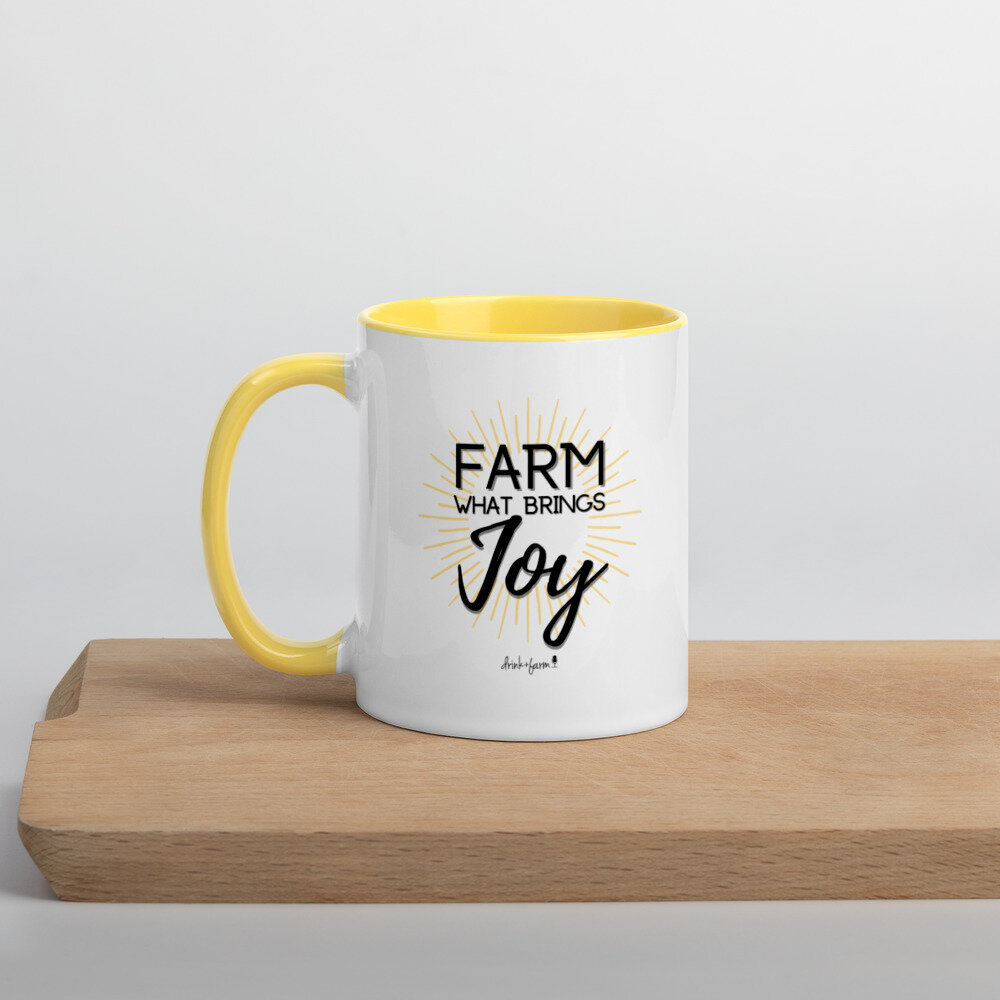 Farm What Brings Joy Mug — Give Zero Clucks