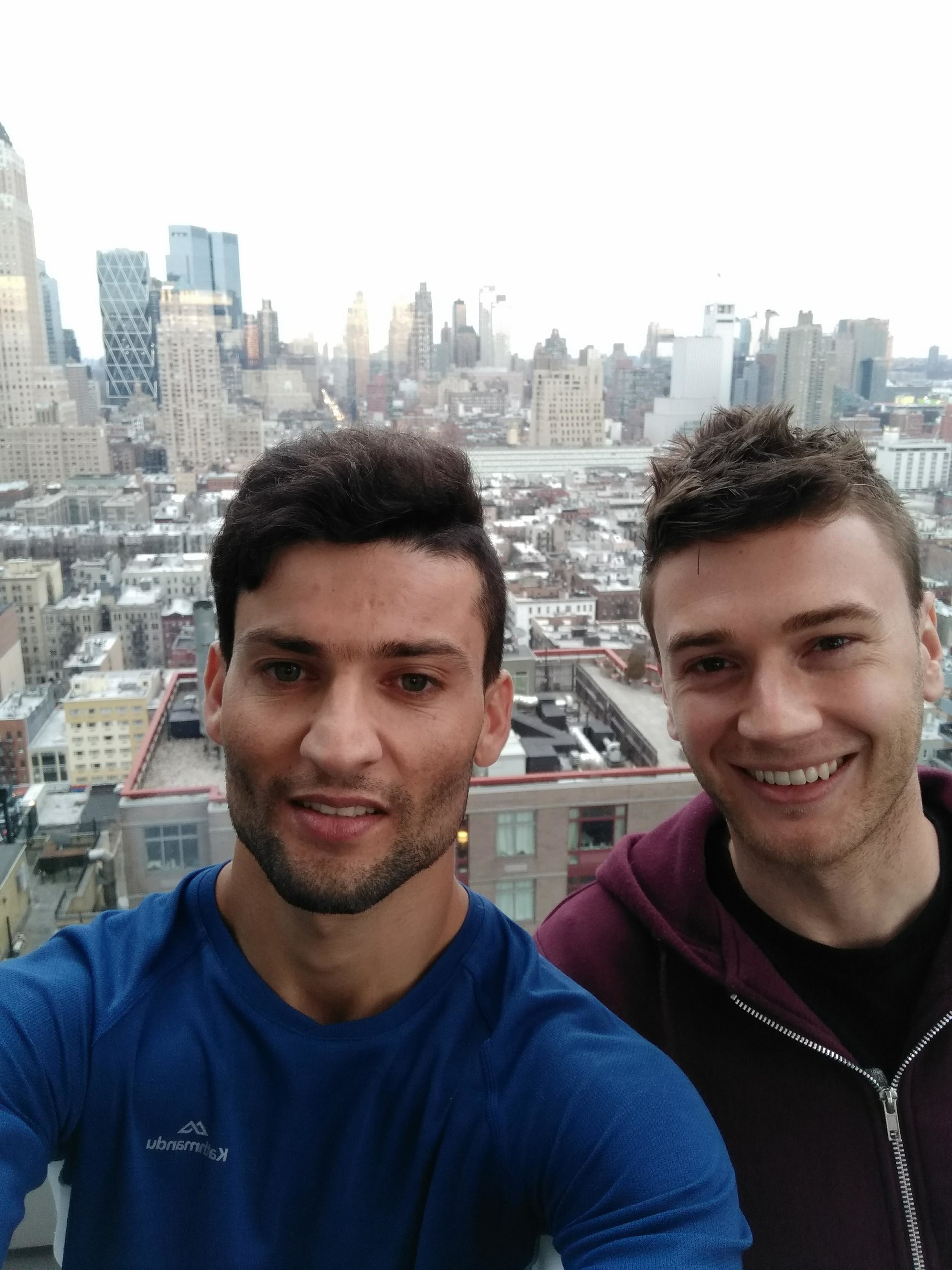 Ben and Shafiq meet in New York