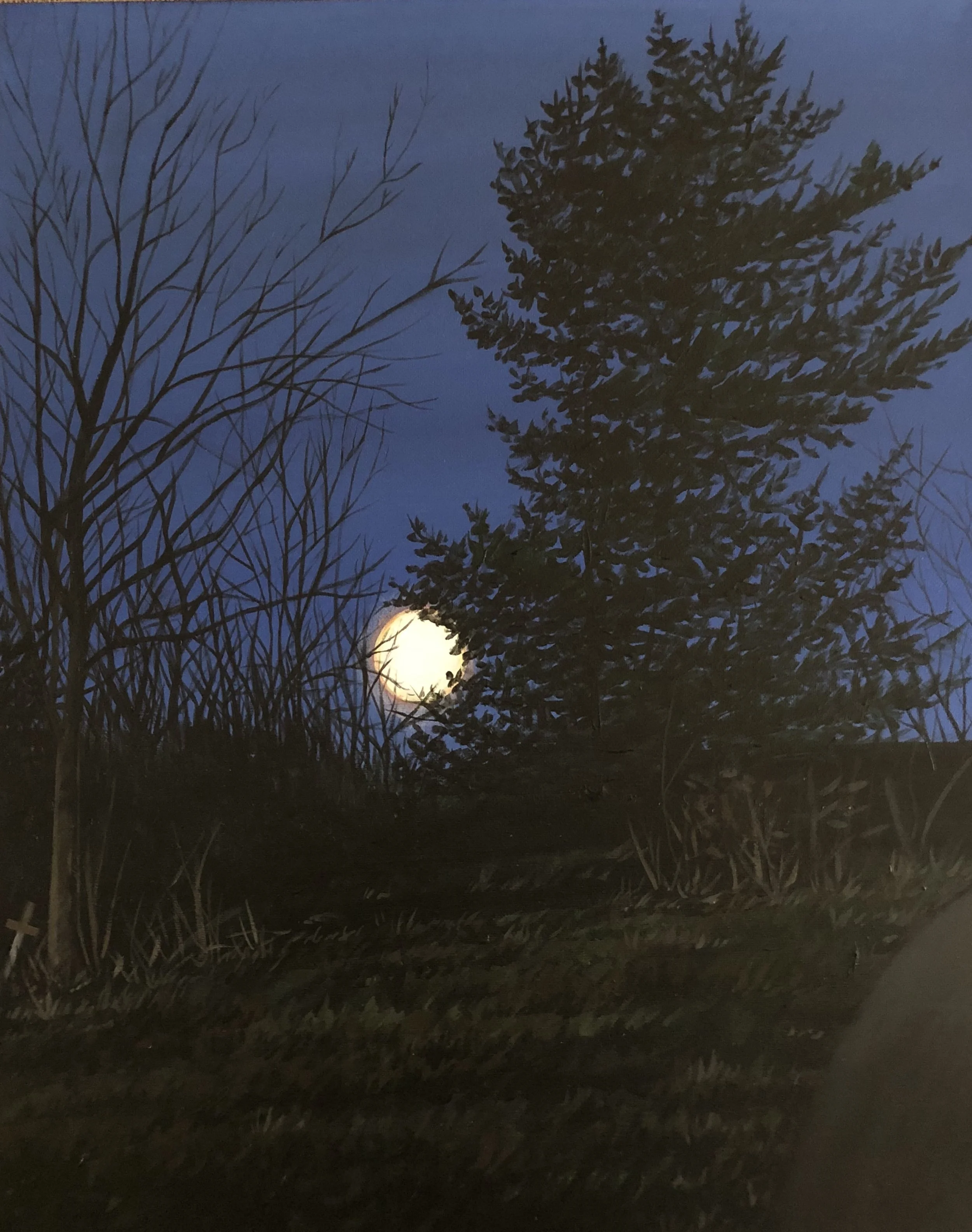 LISTENING TO DYLAN THOMAS AT DUSK 