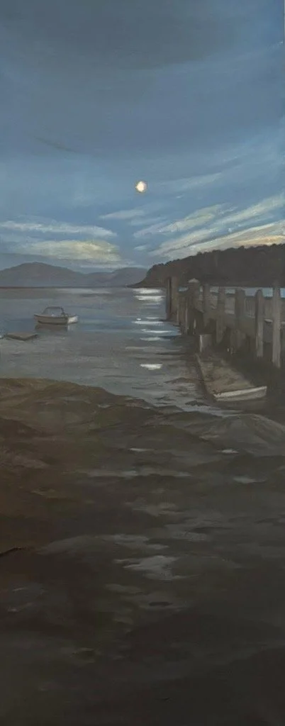 THE BOATS ROCK THEMSELVES TO SLEEP