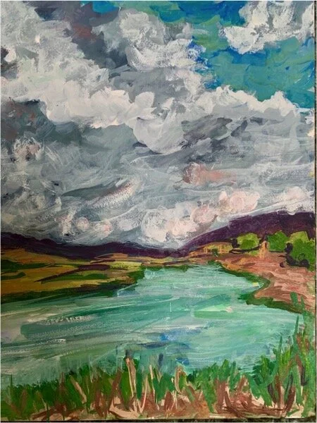Lake and Mountains and Sky - Barbara Weinstein