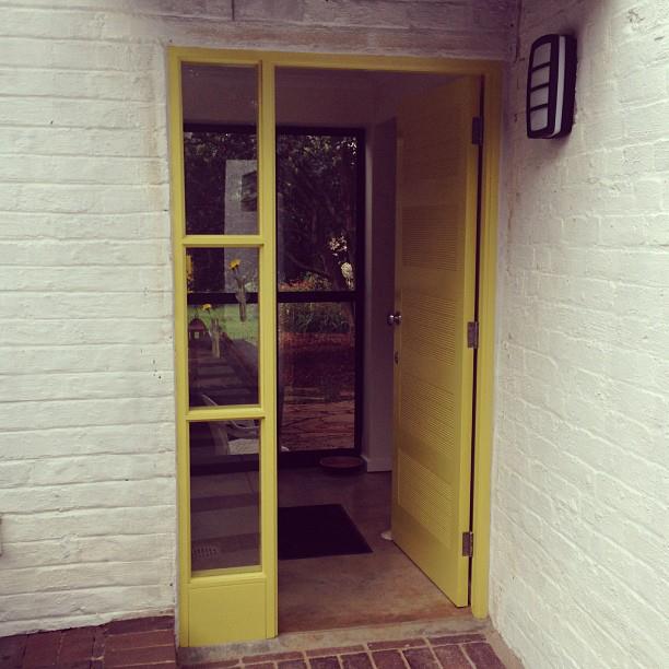 Oaklands Cottage front door