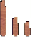 Shadow line frame section