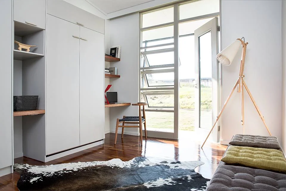 Our top hug windows can be designed into any configuration. Friction stays make sure the windows always stay open. 
