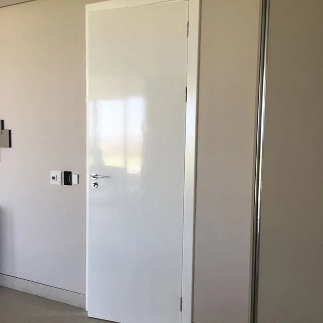 A few ultra high gloss doors completed on a project in Polokwane. @morrellswoodfinishes #100sheen #mirror finish #timberdoors #joinery #interiors #interiordesign #architecture #customdoors #woodwork #custom #doors #frames #architrave