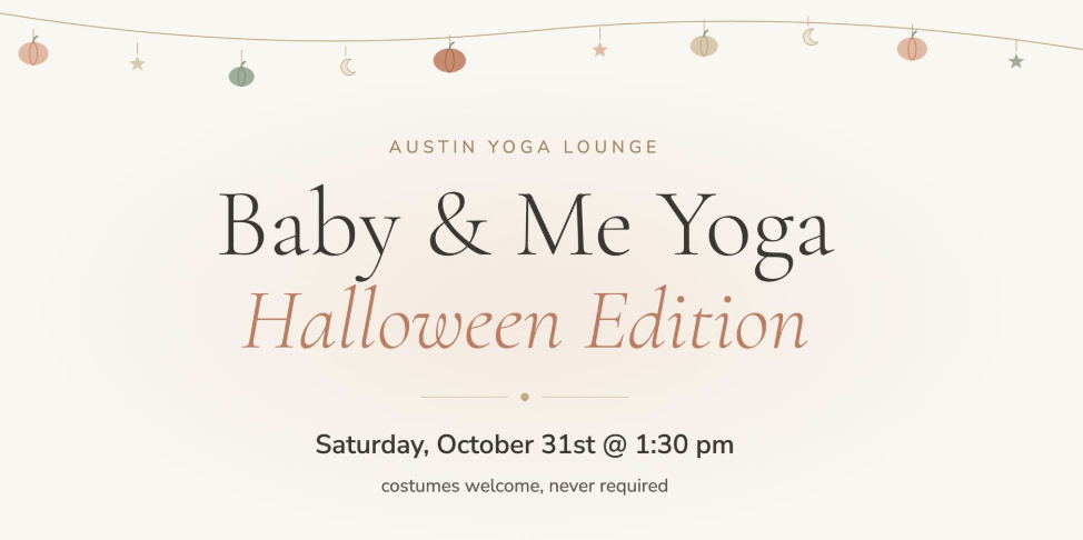 Halloween Baby &amp; Me Yoga With Lindsey