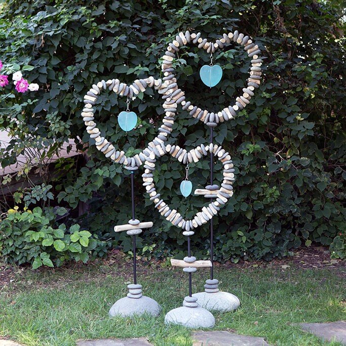 Stone Heart Wreath  RYAN'S ART FOR THE SOUL