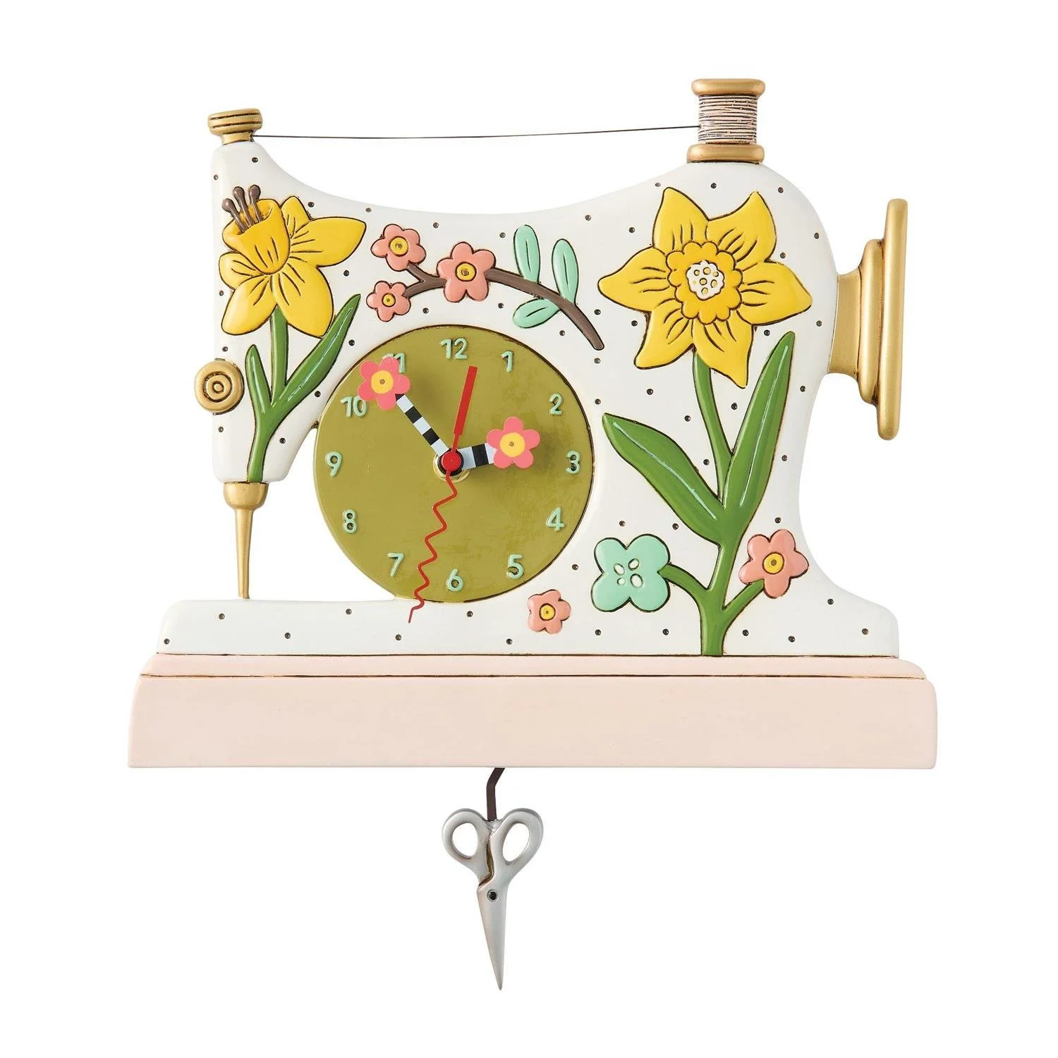 Snip and Stitch Wall Clock