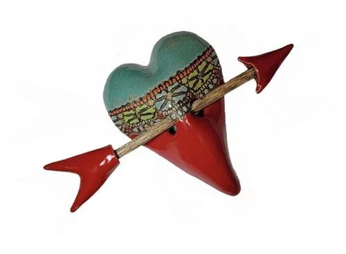 Little Harlequin in Red
