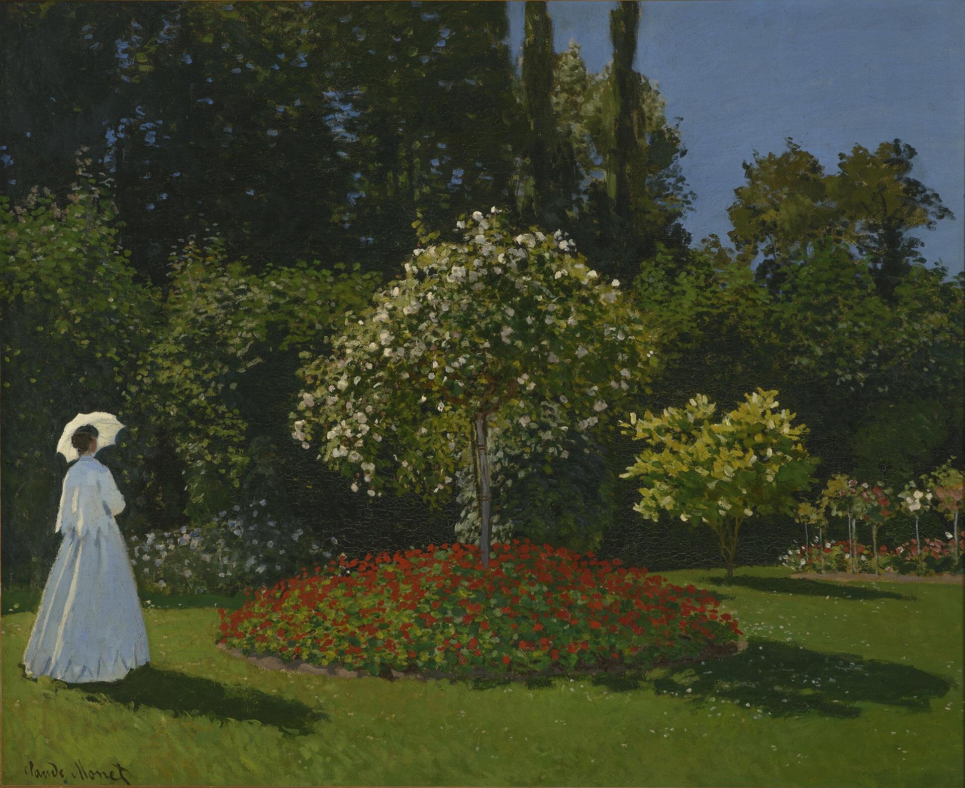 Claude Monet: Woman in the Garden (Copy)