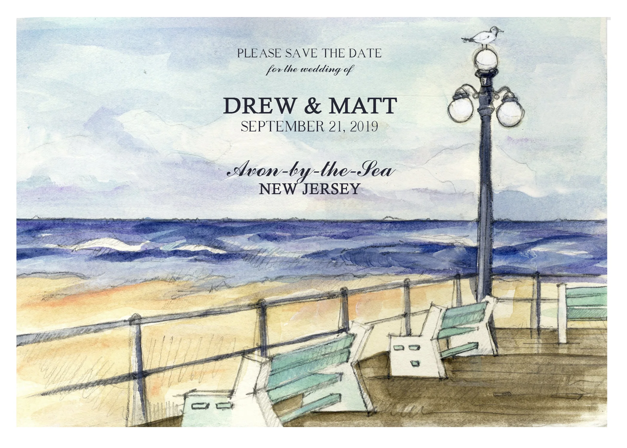 AVON-BY-THE-SEA SAVE THE DATE