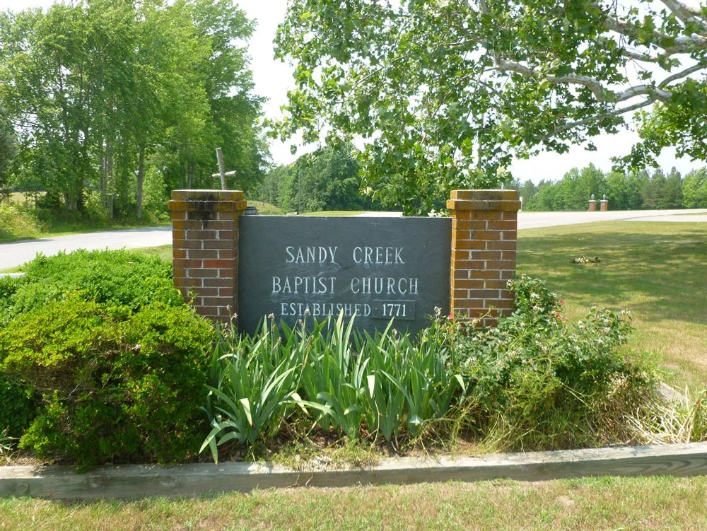 Our History — Sandy Creek Baptist Church