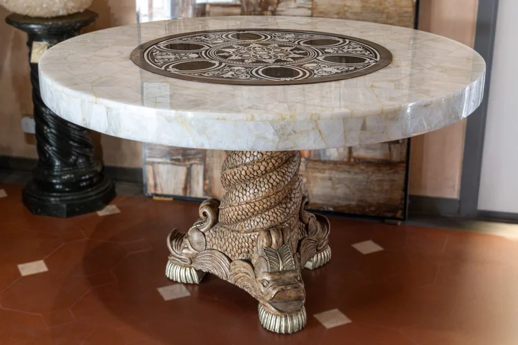 Pietra Dura Inlay Florentine Mosaic Luxury Artworks — Pitti Mosaici