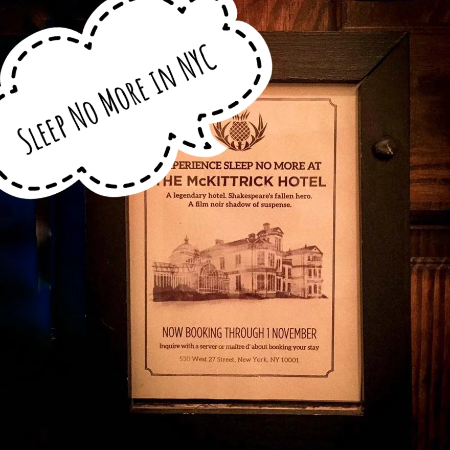 Sleep No More in NYC