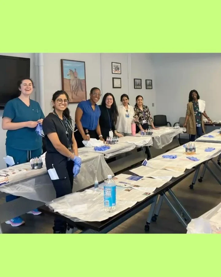 A place where mindfulness meets messiness. We call it tie-dye! 🧘&zwj;♀️🎨🫟🧘&zwj;♂️ #ResidentWellness