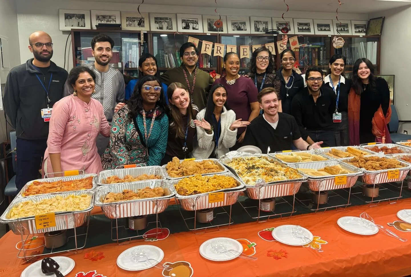 Grateful today and every day for our residents, faculty, staff, and the tiny humans who inspire us 🍁🧡 Happy Thanksgiving from our pediatric family to yours!