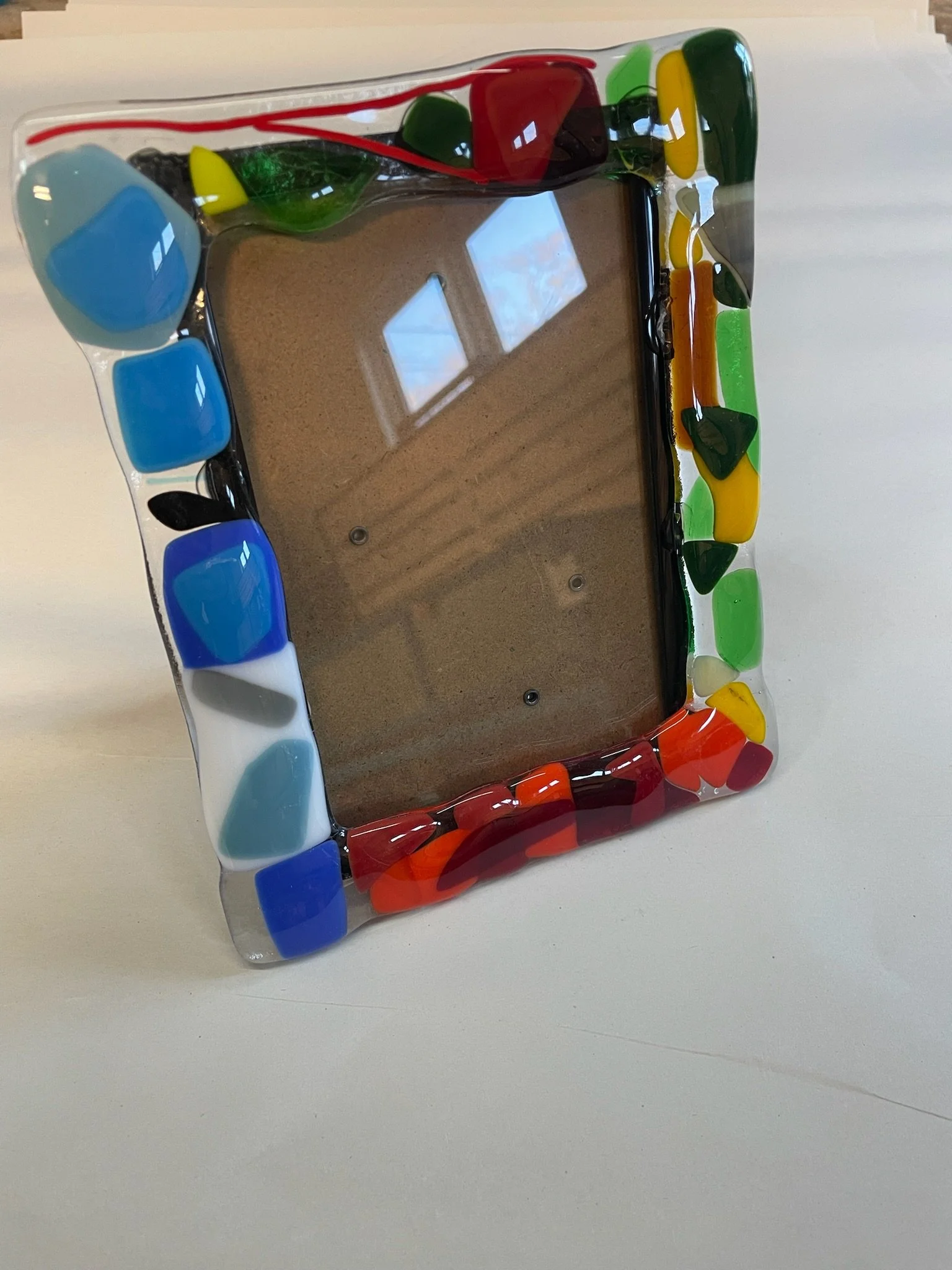 Fused Glass Picture Frame.JPG