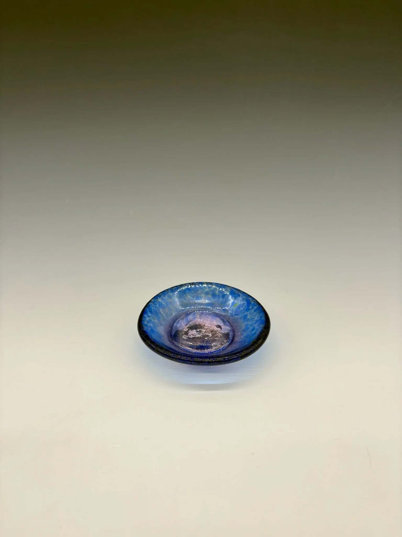 Small Ombre Handblown Glass Bowl