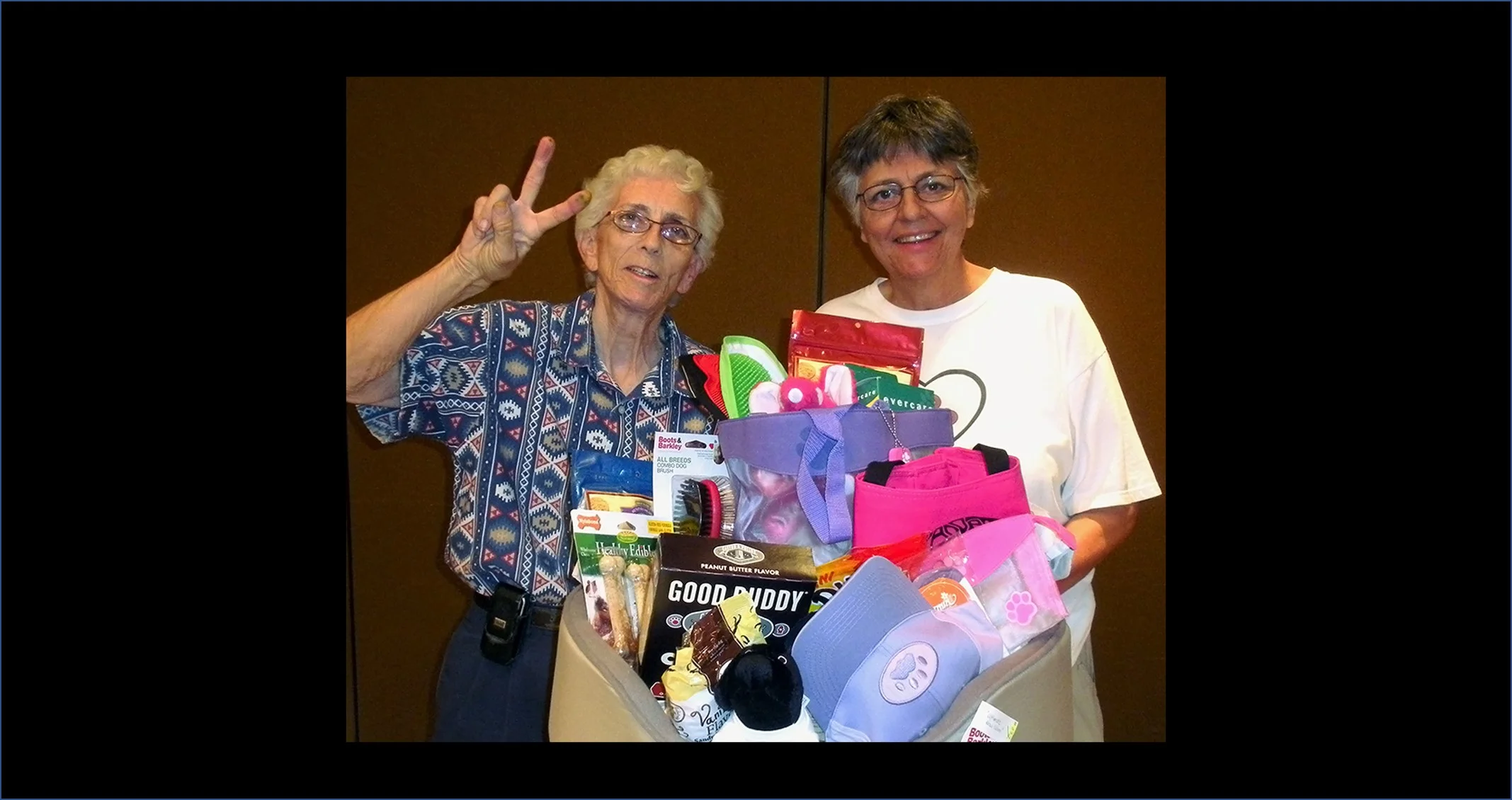 Best raffle win ever for a lucky woman and her dog!