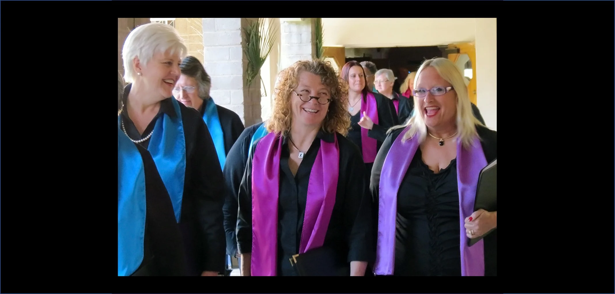 Our Sisterhood dressed in style.