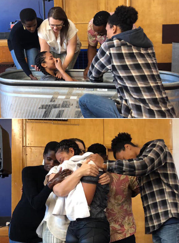 McKenna West was Baptized on October 6th!