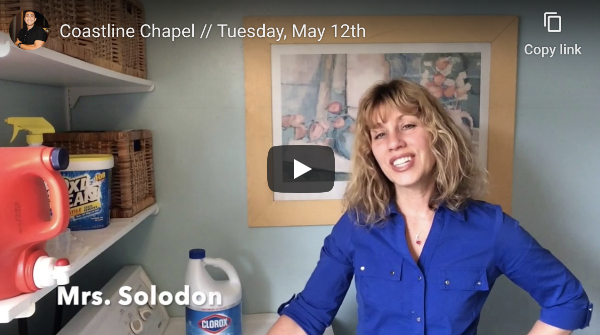 Chapel - Tuesday, May 12, 2020