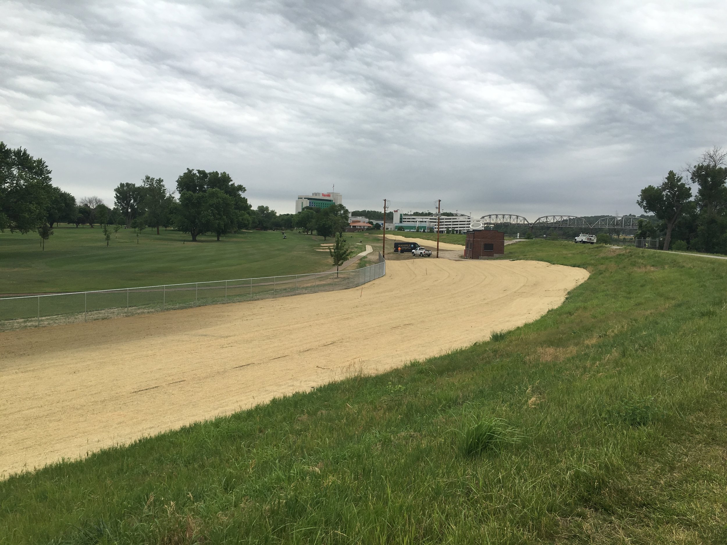 Seeding from Sta A111+00 looking southerly.JPG