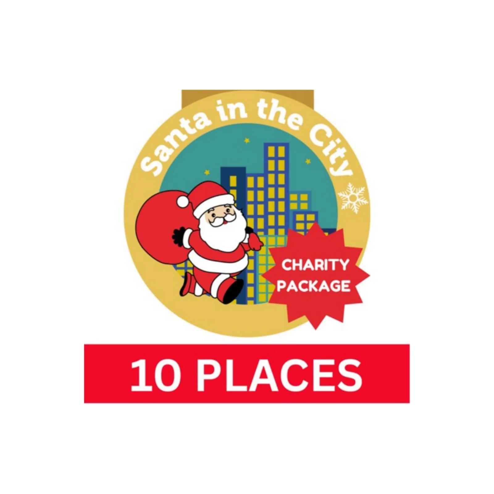 CHARITY PACKAGE - 10 PLACES (plus 2 free)