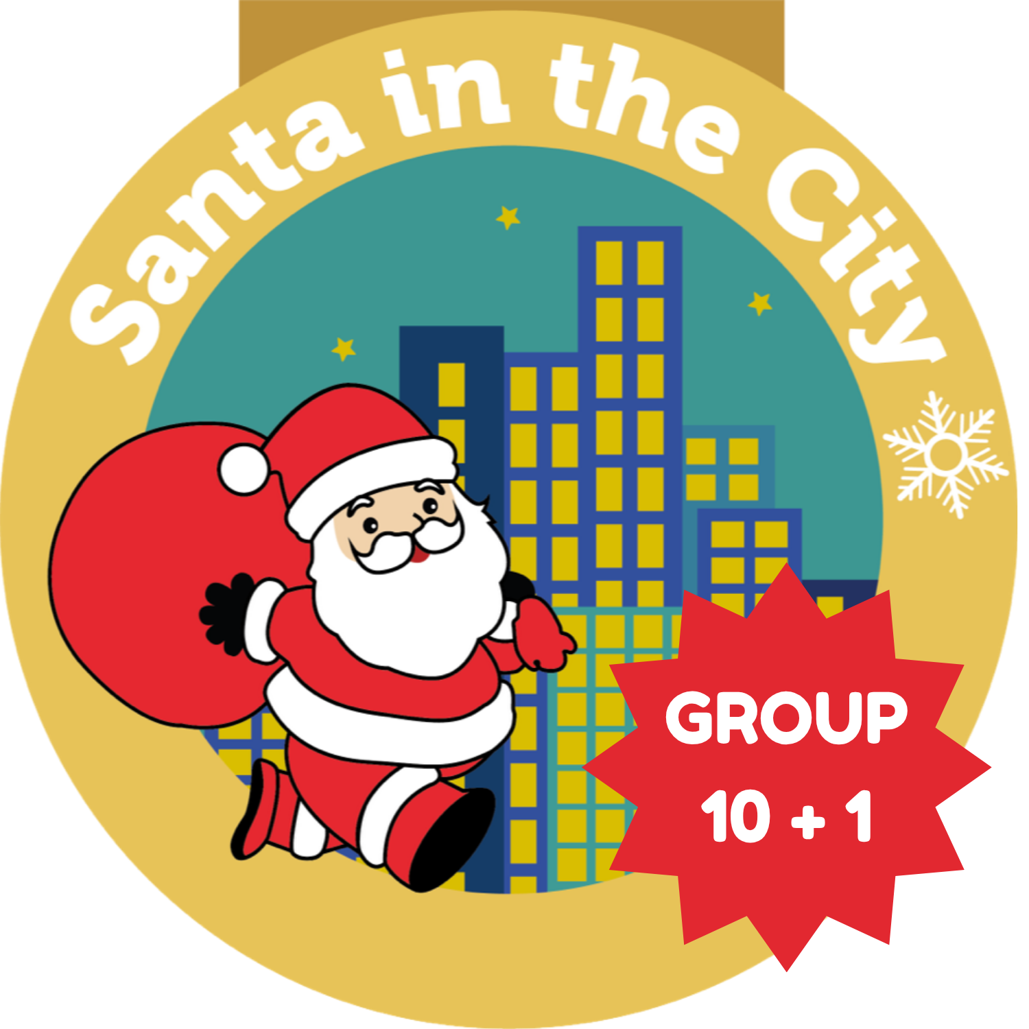 10 + 1 SANTA PACKAGE (1 free place included)