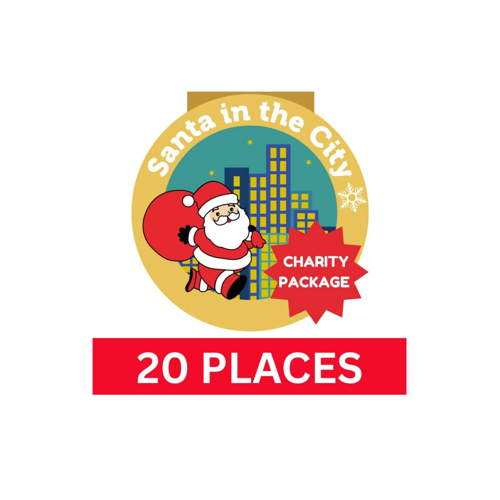 CHARITY PACKAGE - 20 PLACES (plus 4 free)