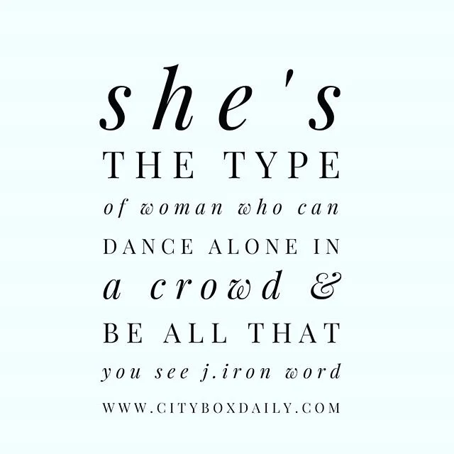 She's the type of woman who can dance alone in a crowd &amp; be all that you see.
j.iron word .
.
.
.
.
.
.
. .
#atlantahair #atlantahairstylist #atlhair #atlantastylist #atlhairstylist #atlanta #naturalhair #hair #silkpress #atlantabraids #atlantawe