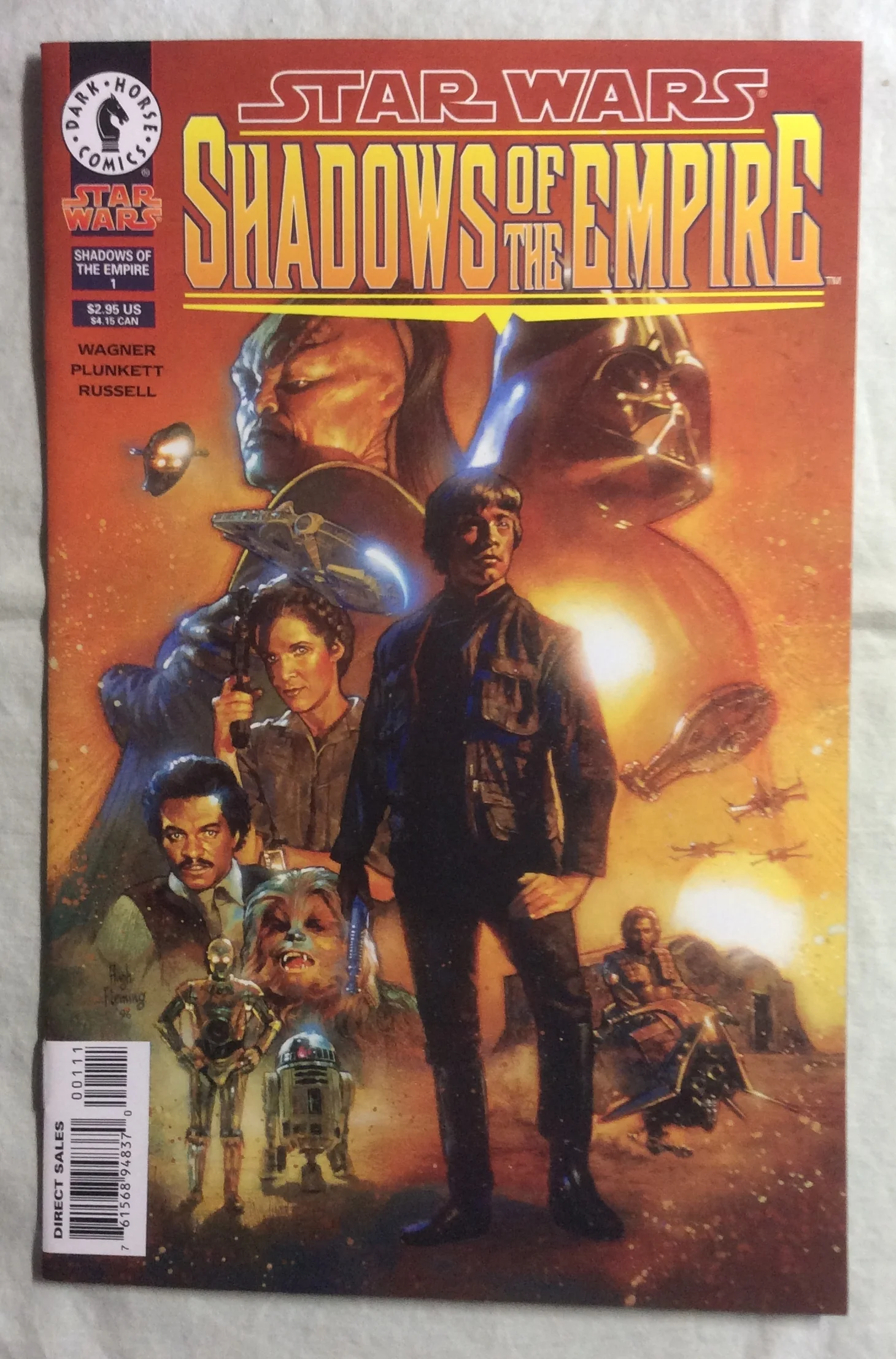 Star Wars Shadows of the Empire #1 (Dark Horse, 1996)