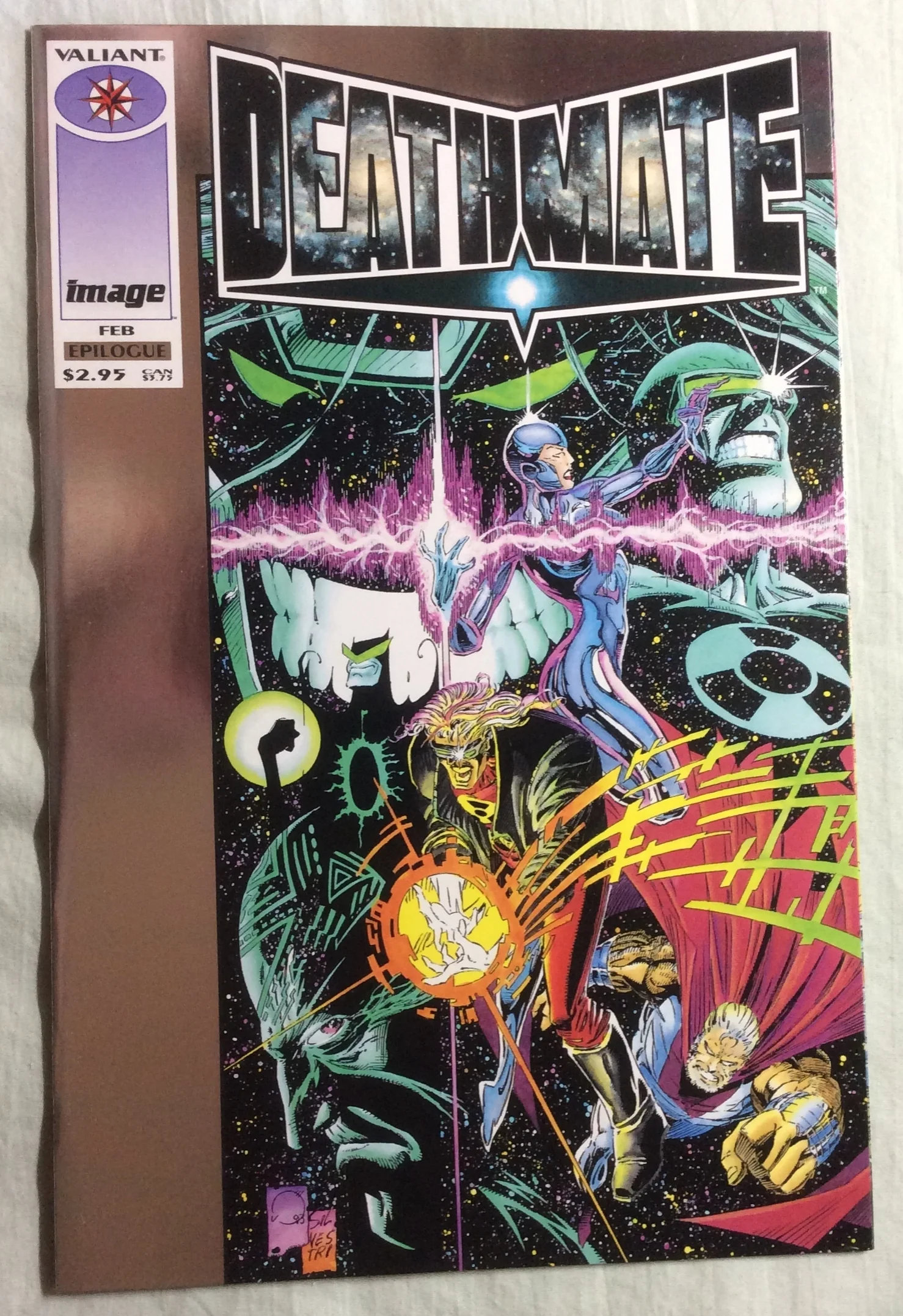 Deathmate Epilogue Silver (Image, Valiant, 1993)