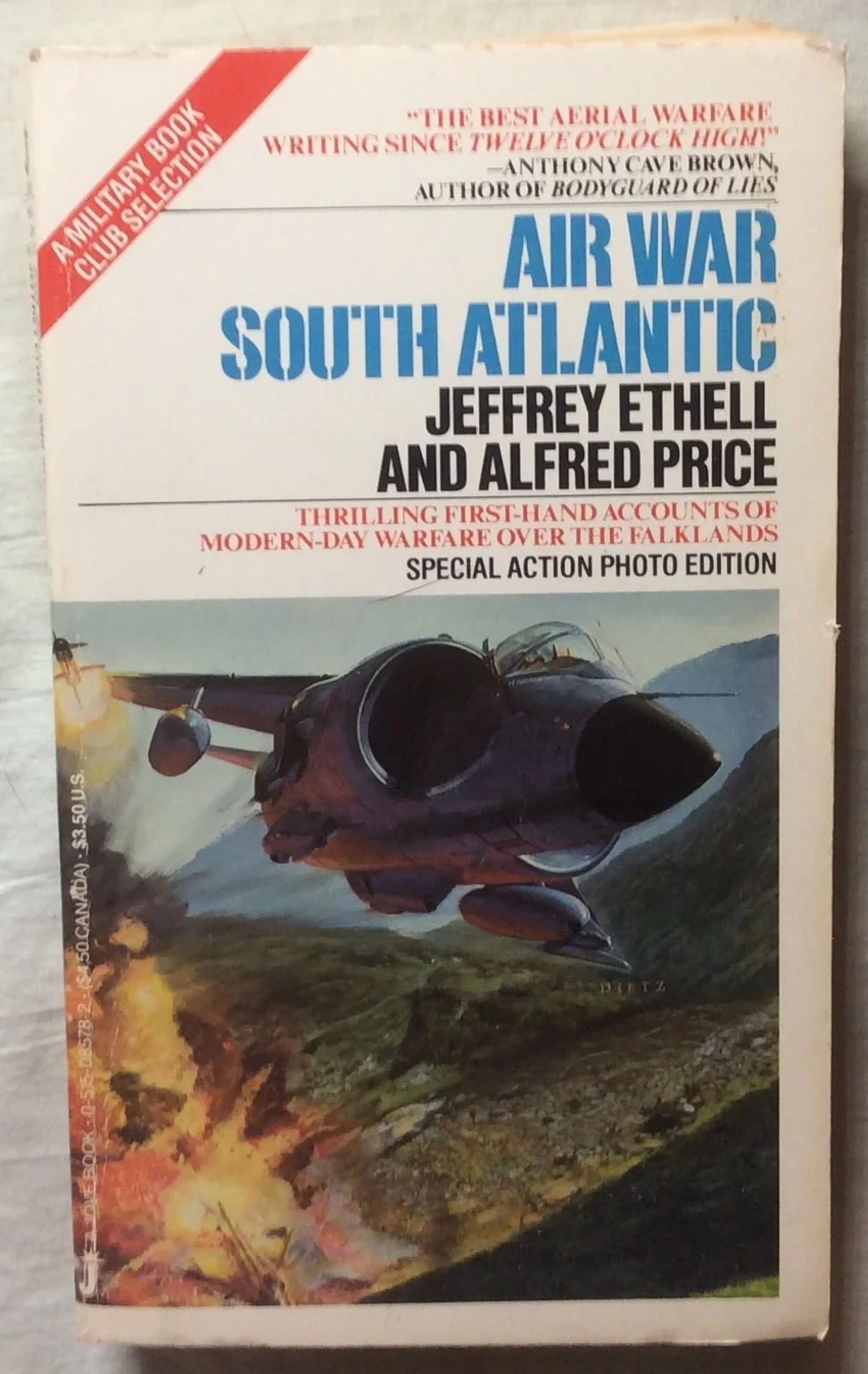 Air War South Atlantic by Jeffrey Ethell & Alfred Price (PB, 1986)