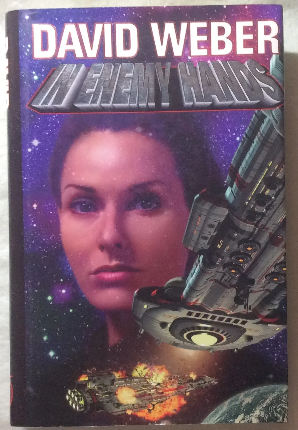 In Enemy Hands by David Weber (HC, 1997) 1st Print