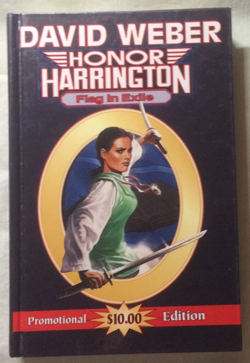 Flag in Exile by David Weber (HC, 2001) 1st Print