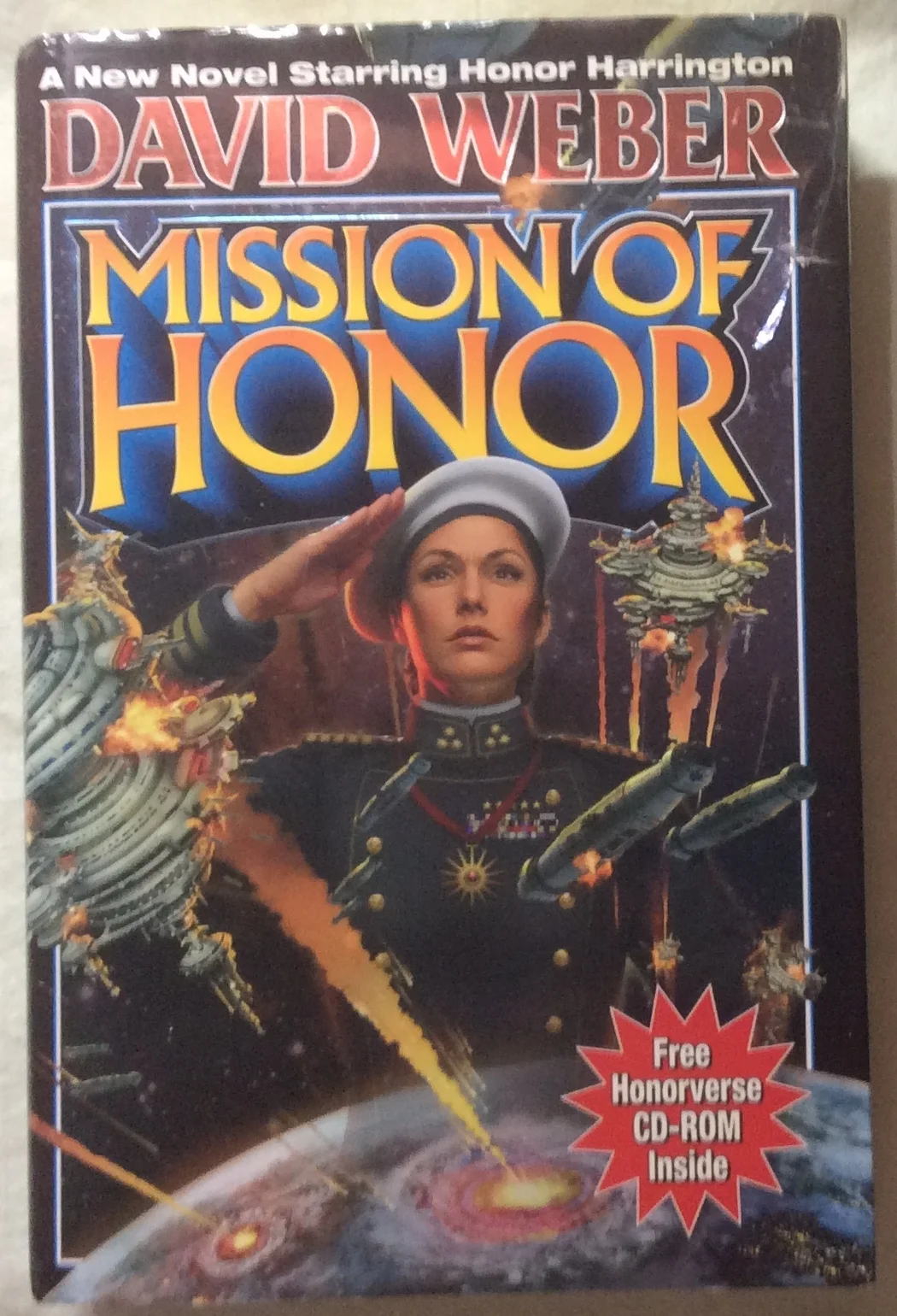 Mission of Honor by David Weber (HC, 2010) 1st Print w/CD ROM